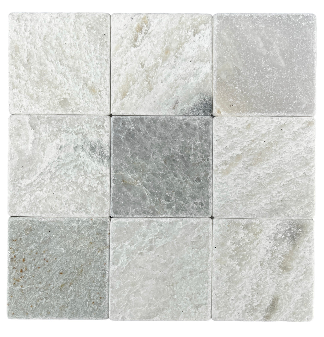 Mint Stone Square 100x100mm Tumbled