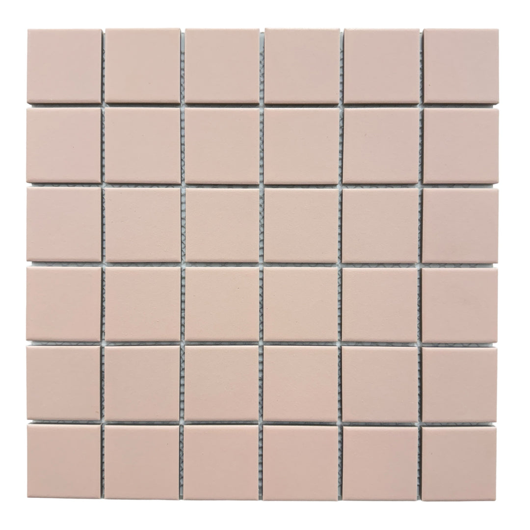 Pink Square Mosaic 48x48mm