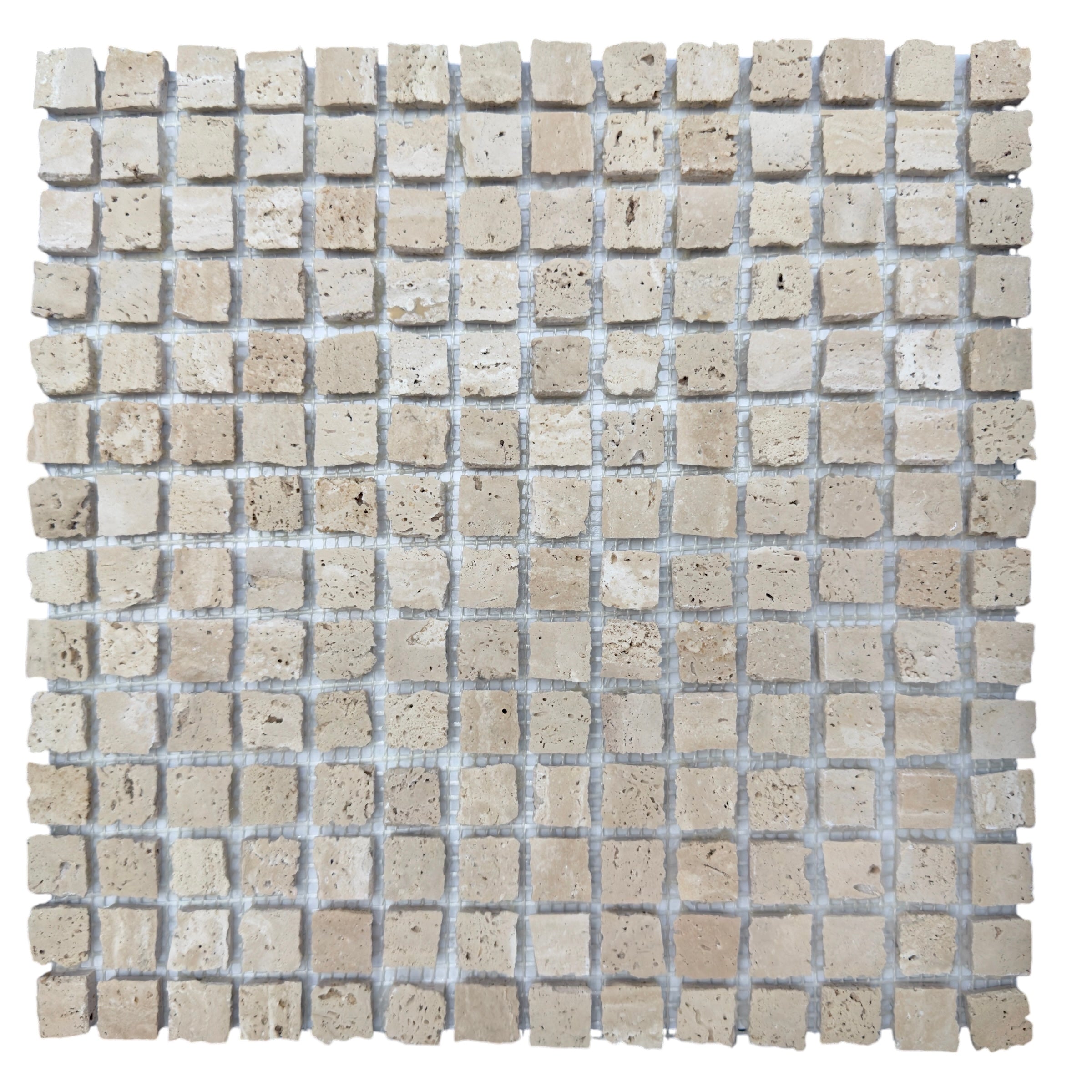 Mini Split Rome Travertine Mosaic