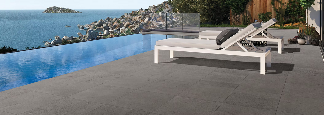 Pietra Blu Stone Look Porcelain Tile Tech Grip