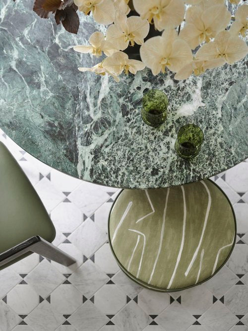 Checkers Triangles Tumbled Mosaic