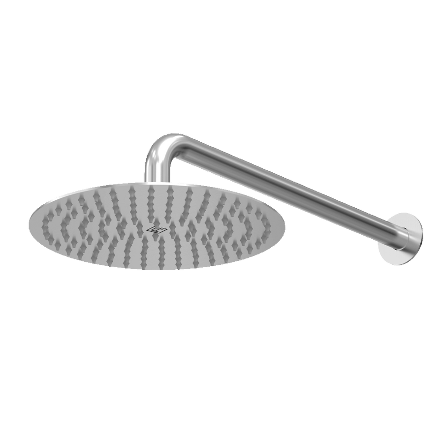 Abey Gareth Ashton 316 Marine Grade Stainless Steel Round Shower Head (250mm)