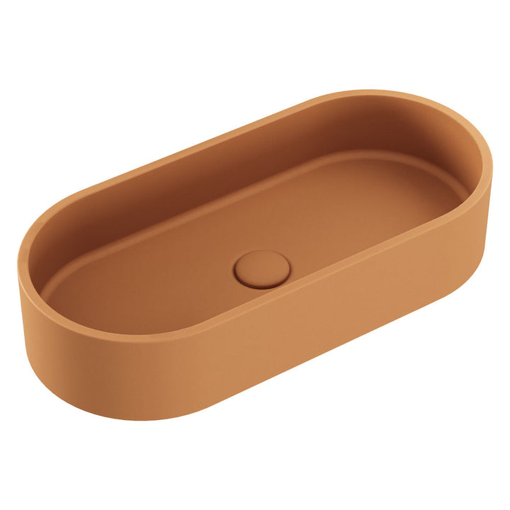Fienza Jada Pill Concrete Above Counter Tuscan