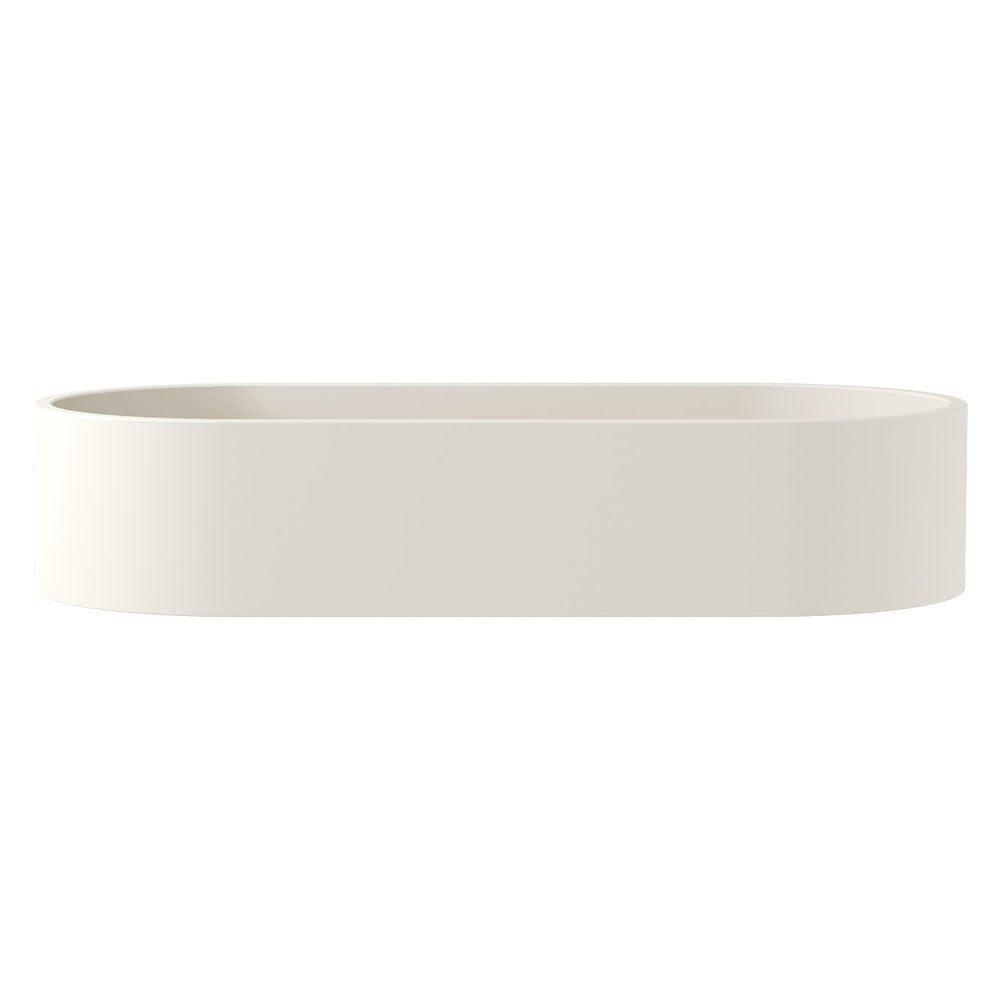 Fienza Jada Pill Concrete Above Counter Basin Warm White
