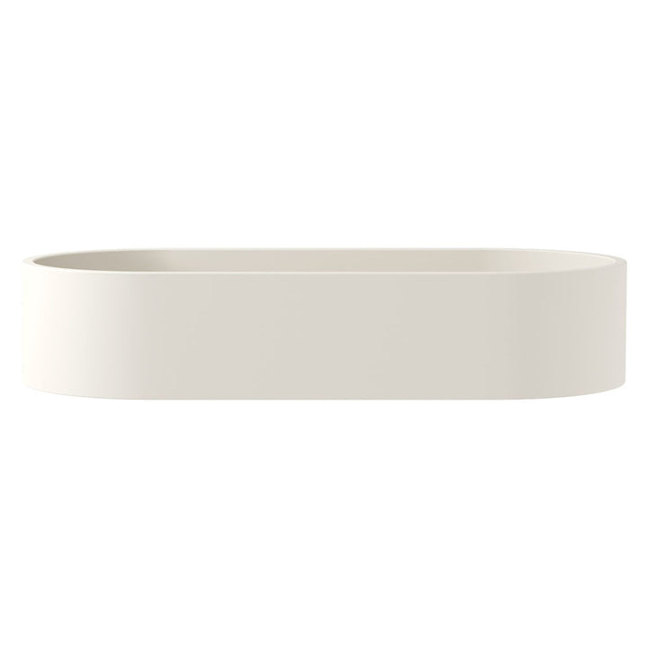 Fienza Jada Pill Concrete Above Counter Basin Warm White