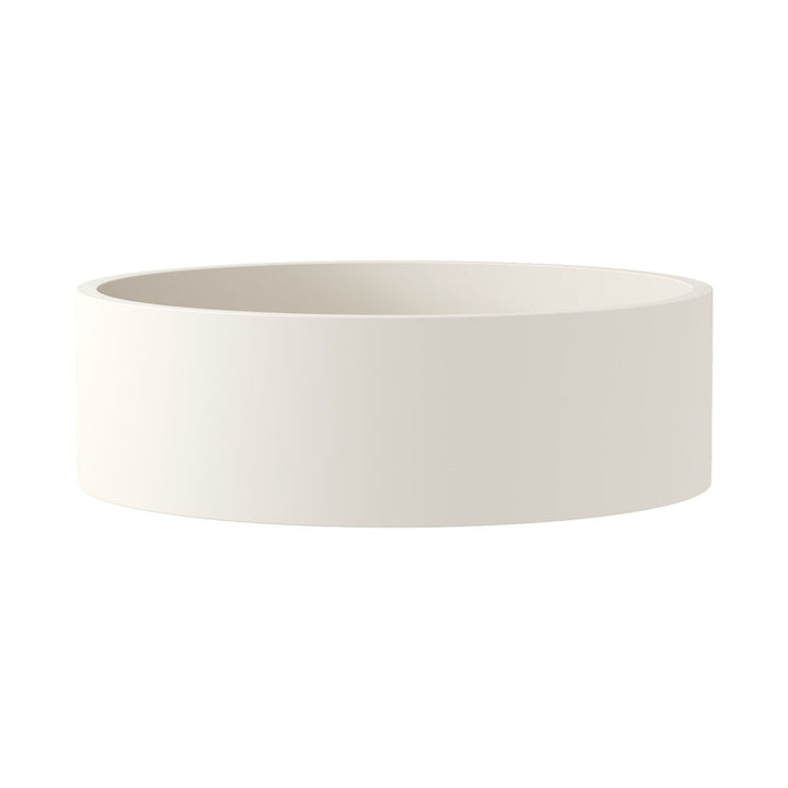 Fienza Jada Round Concrete Above Counter Basin Warm White