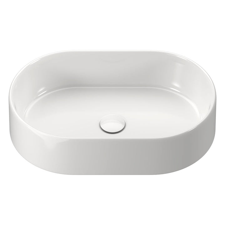 Fienza Aluca Pill Above Counter Basin, Gloss White