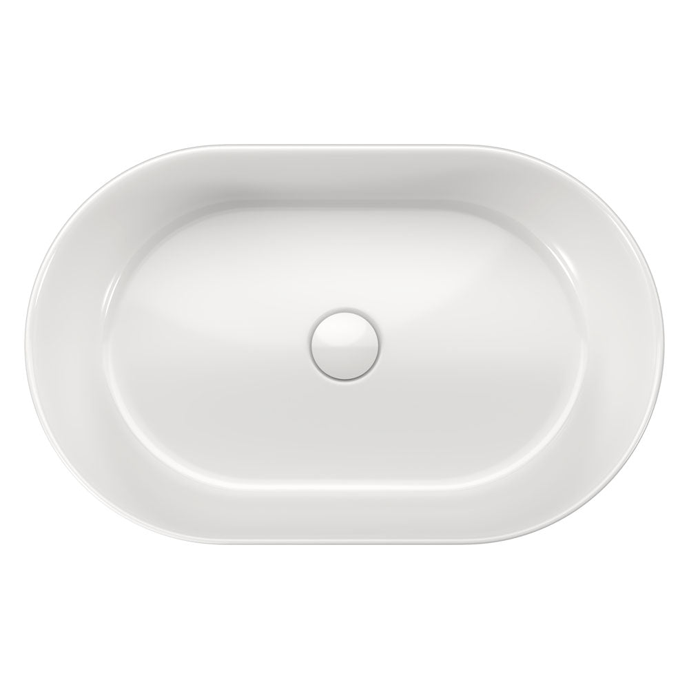 Fienza Aluca Pill Above Counter Basin, Gloss White