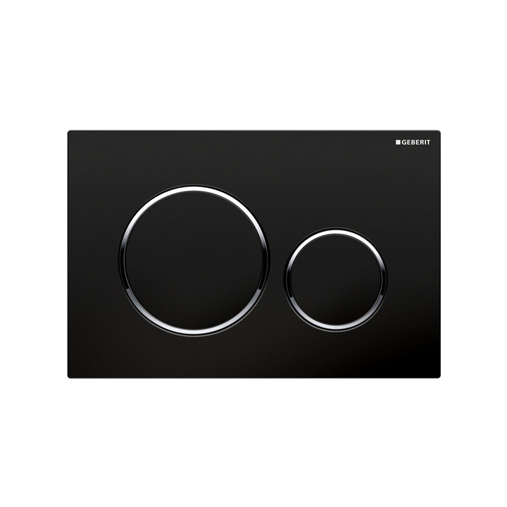 Geberit Concealed Cistern Flush Plate with Round Buttons