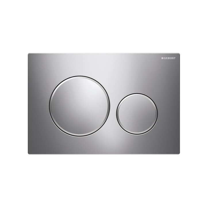 Geberit Concealed Cistern Flush Plate with Round Buttons