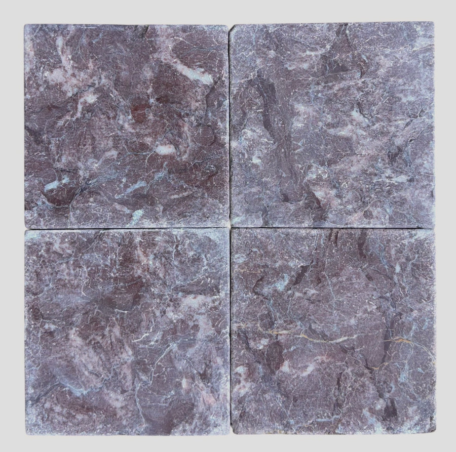 Regal Purple Natural Stone Tumbled 150x150mm