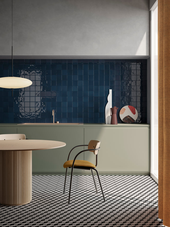 Retromix Series Glazed Porcelain 100x100mm