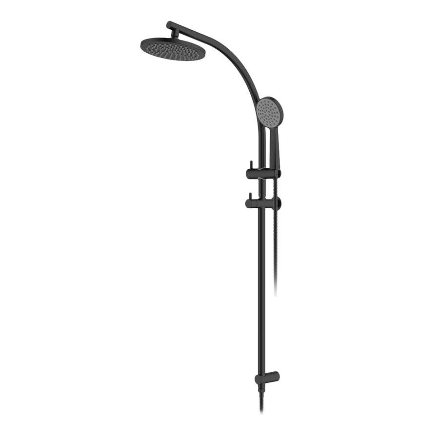 Abey Gareth Ashton Twin Curve Rail and Hand Shower Ensemble