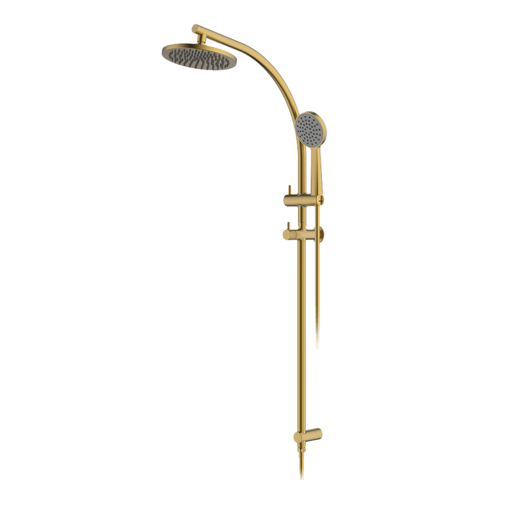 Abey Gareth Ashton Twin Curve Rail and Hand Shower Ensemble