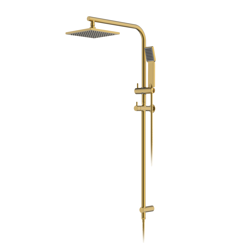 Abey Gareth Ashton Twin Arch Rain &amp; Hand Shower Ensemble