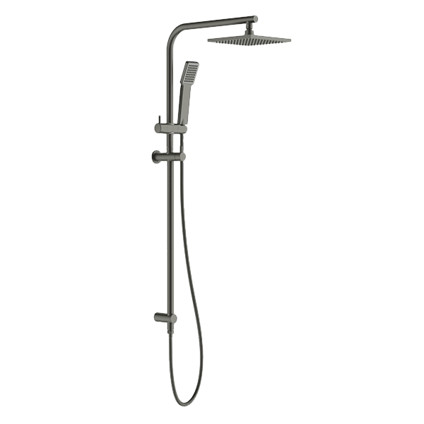 Abey Gareth Ashton Twin Arch Rain &amp; Hand Shower Ensemble