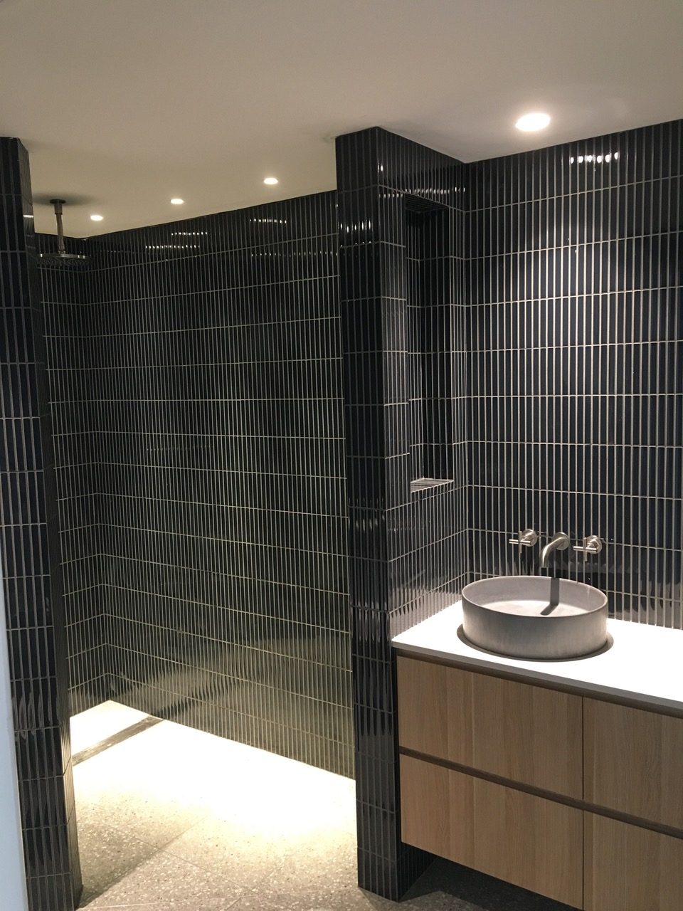 Raku Gloss/Matte Finger Mosaics