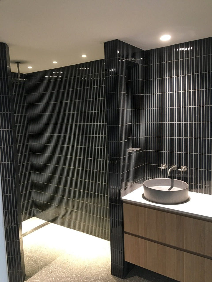 Raku Gloss/Matte Finger Mosaics