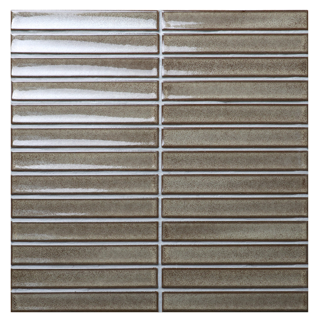 Raku Gloss/Matte Finger Mosaics