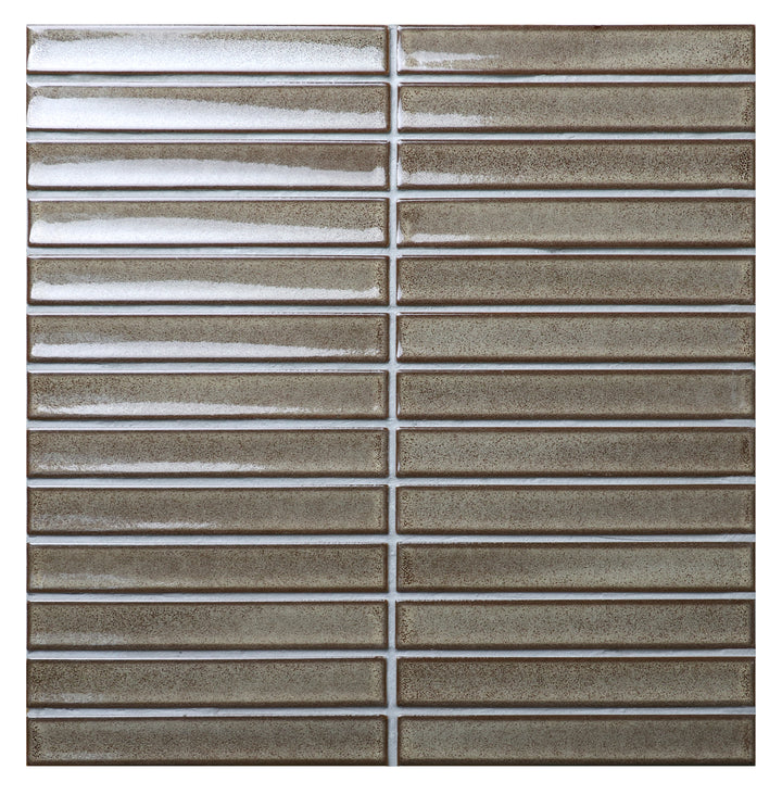 Raku Gloss/Matte Finger Mosaics