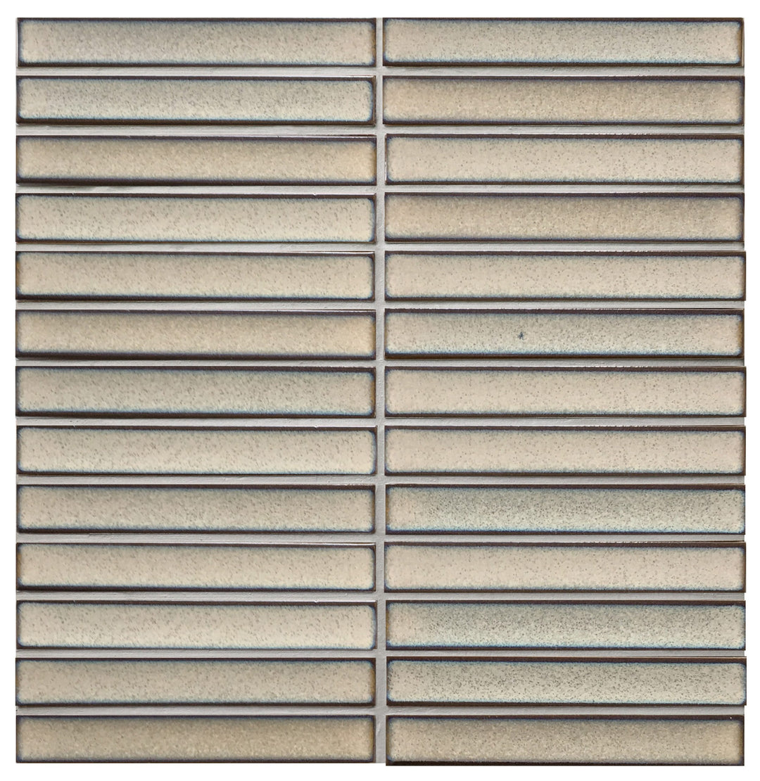 Raku Gloss/Matte Finger Mosaics