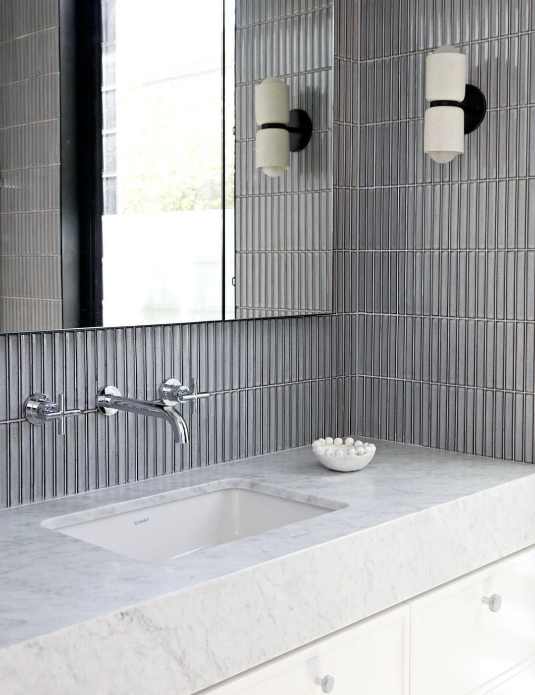 Raku Gloss/Matte Finger Mosaics