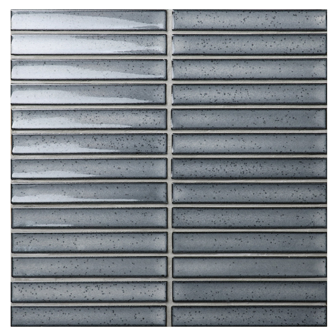 Raku Gloss/Matte Finger Mosaics