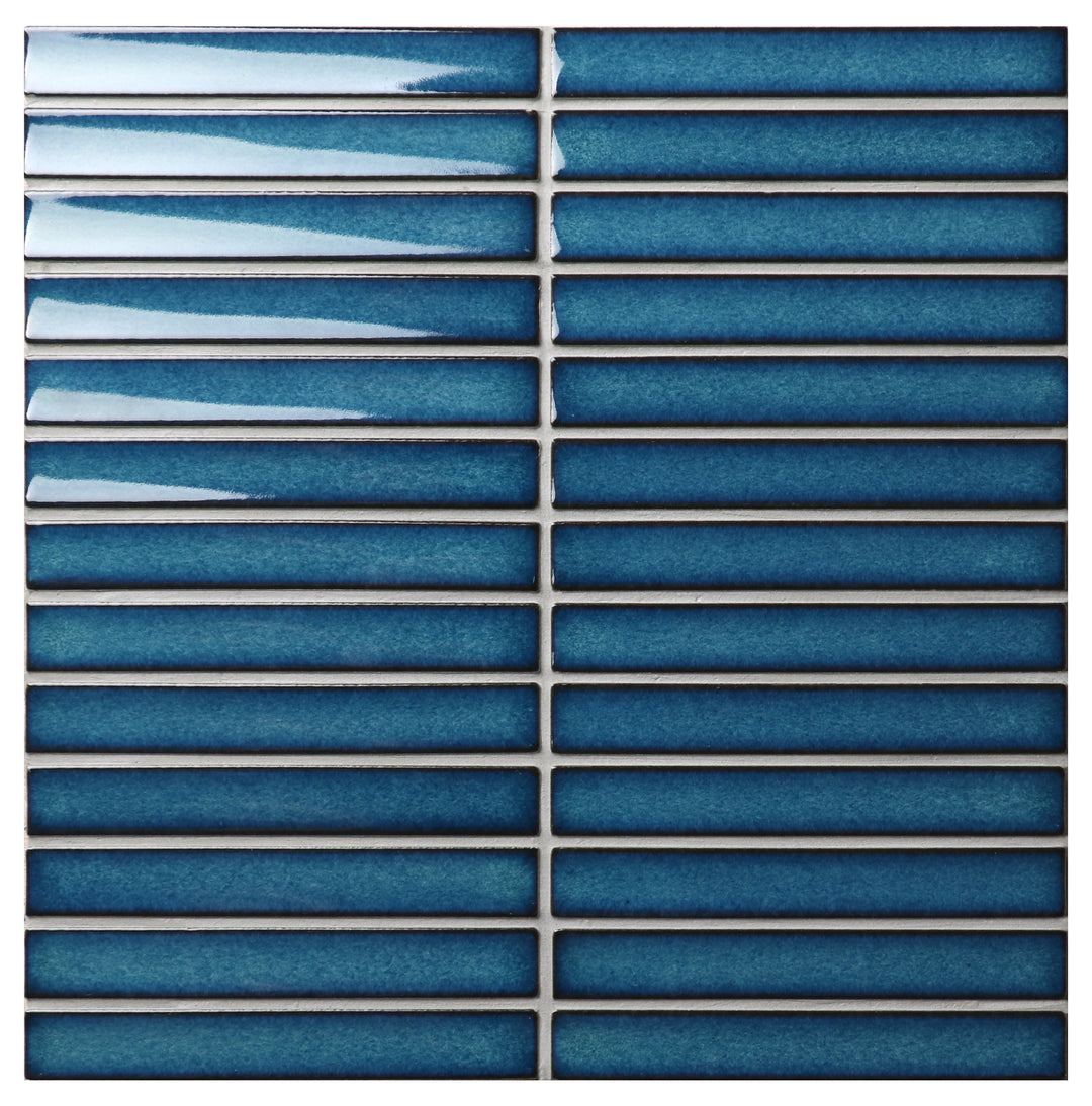 Raku Gloss/Matte Finger Mosaics