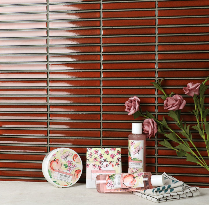 Raku Gloss/Matte Finger Mosaics