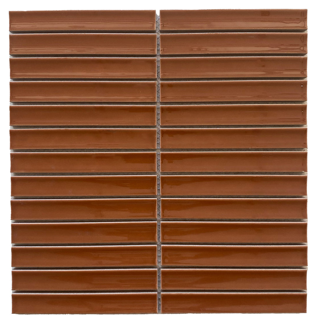 Raku Gloss/Matte Finger Mosaics