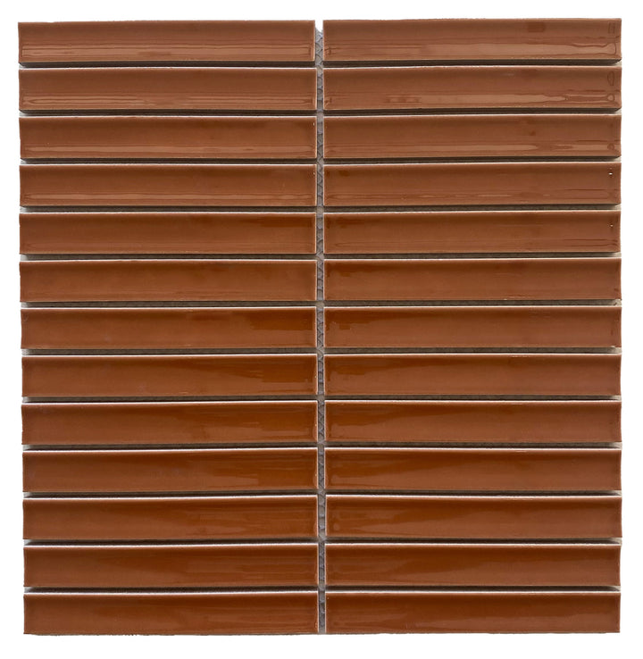 Raku Gloss/Matte Finger Mosaics