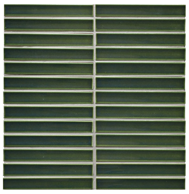 Raku Gloss/Matte Finger Mosaics