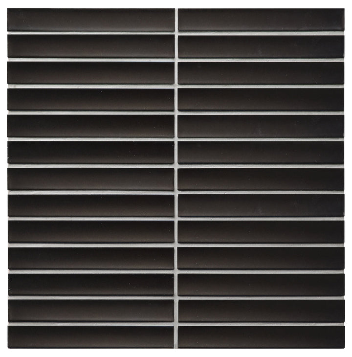 Raku Gloss/Matte Finger Mosaics