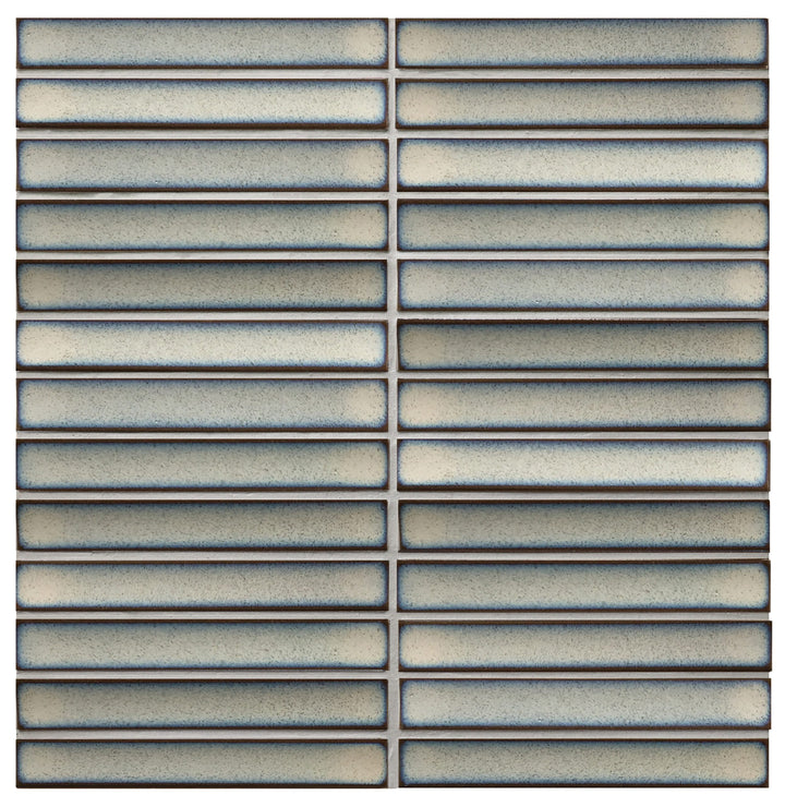 Raku Gloss/Matte Finger Mosaics