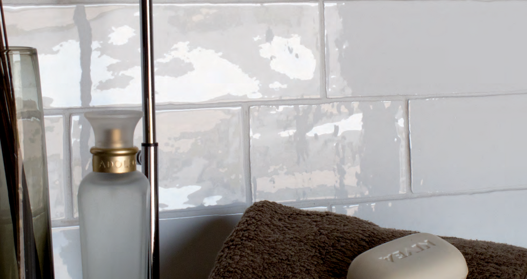 Rustic Series White Wall Tiles Gloss & Matte