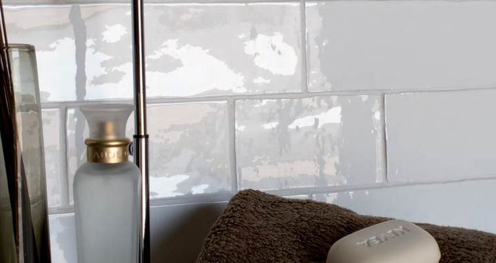 Rustic Series White Wall Tiles Gloss & Matte