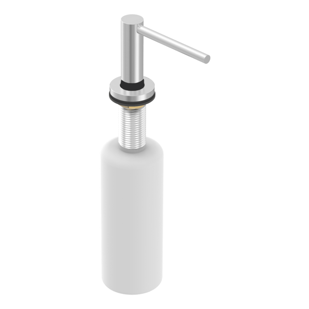 Abey Soap Dispenser Brushed Stainless Steel