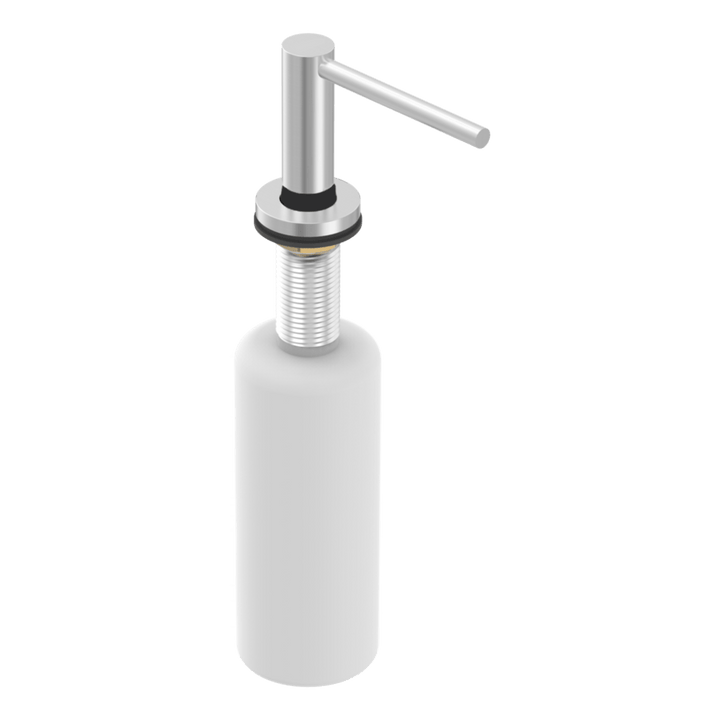 Abey Soap Dispenser Brushed Stainless Steel