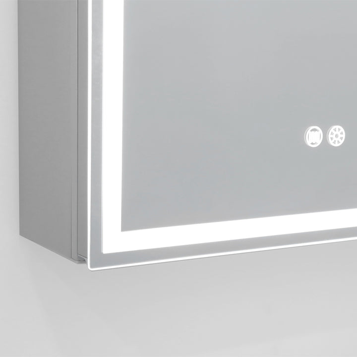 LED Shaving Cabinet 750x720x139mm