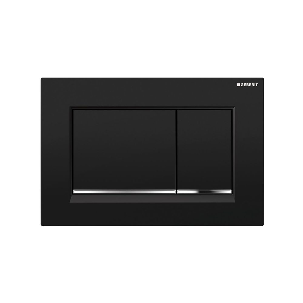 Geberit Concealed Cistern Flush Plate with Square Buttons