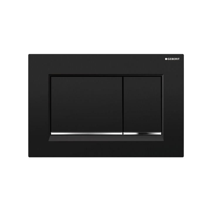 Geberit Concealed Cistern Flush Plate with Square Buttons