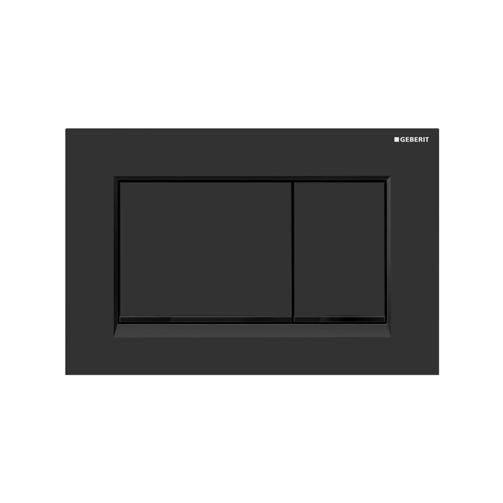 Geberit Concealed Cistern Flush Plate with Square Buttons