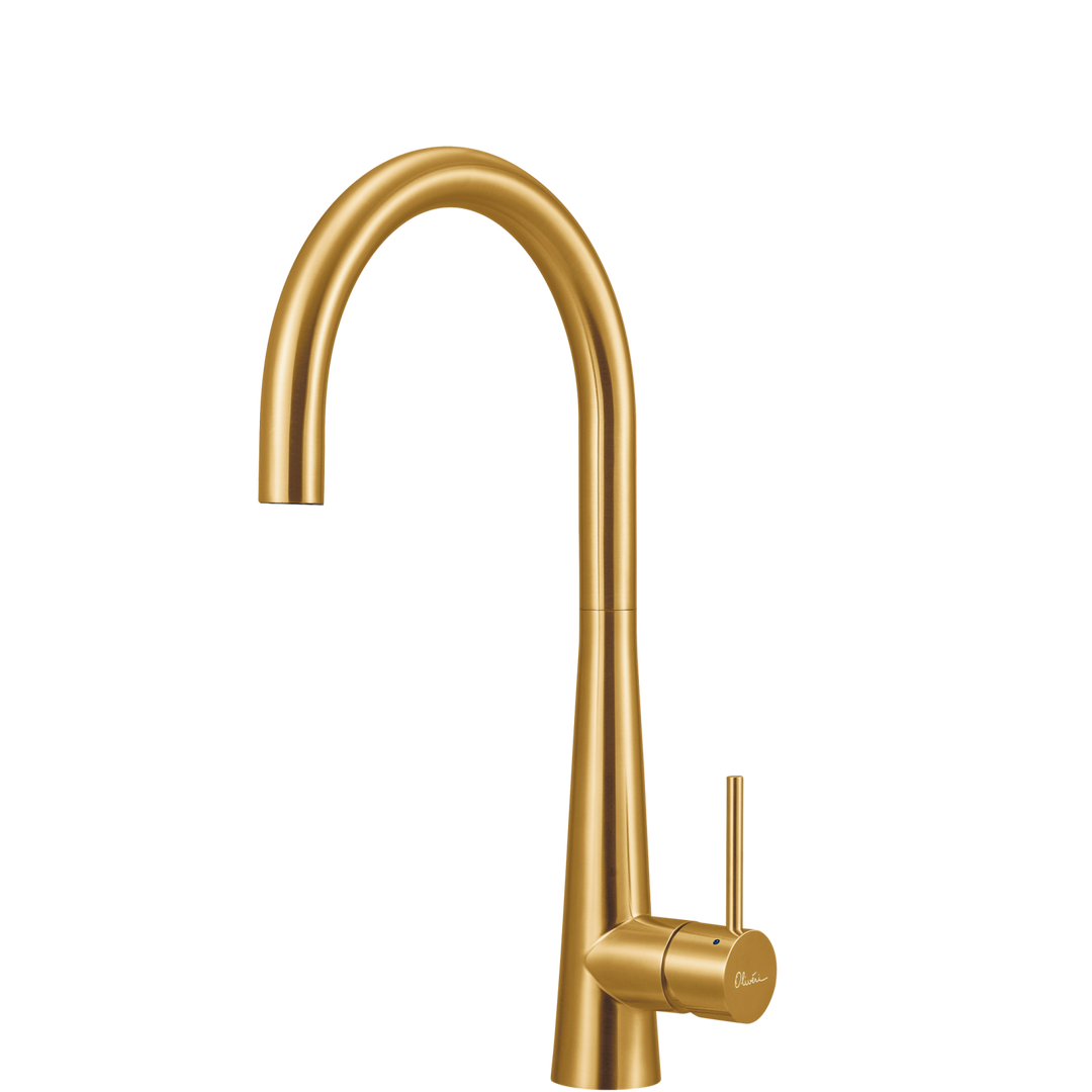 Oliveri Essente 316 Stainless Steel Goose Neck Mixer