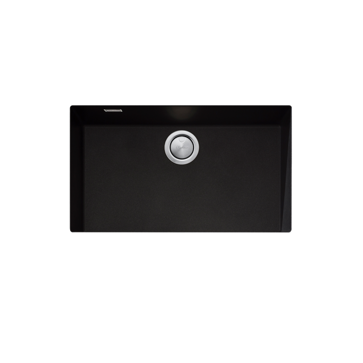 Oliveri Santorini Black Mega Bowl Undermount Sink