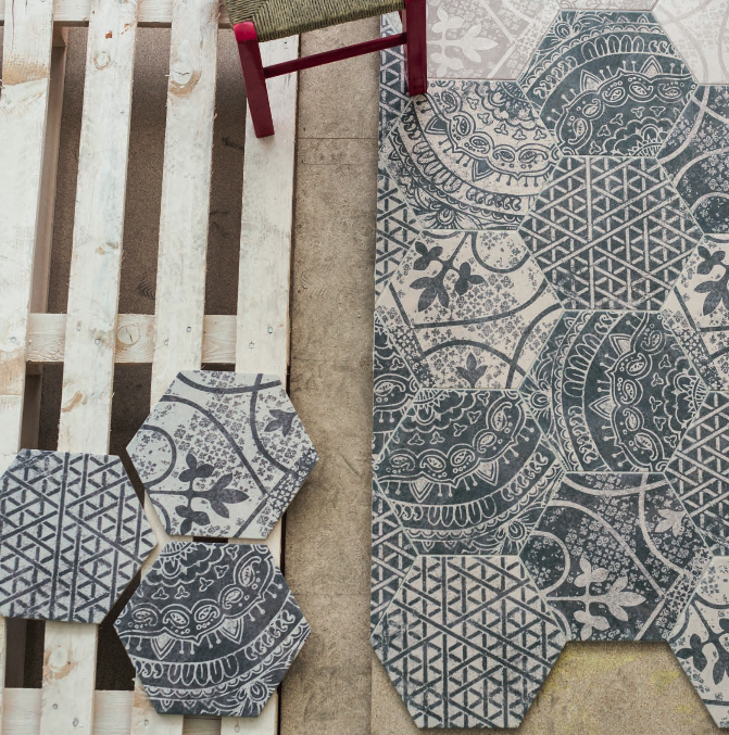 The Alchimia Hex Tile Collection