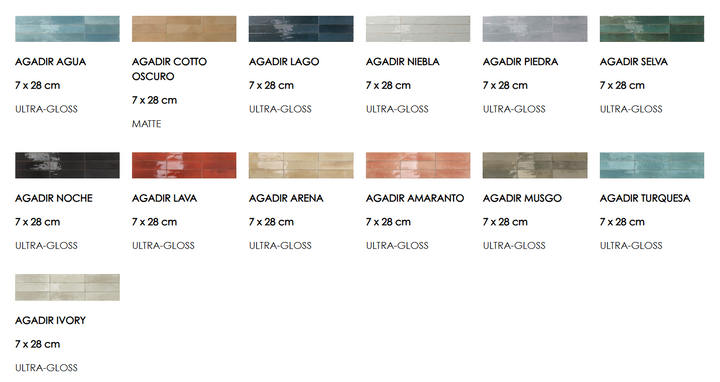 Agadir Series Morocco Inspired Porcelain Tile 70x280mm