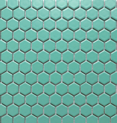 The Small Matte Hexagon Tile Mosaic Collection