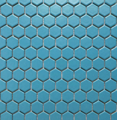 The Small Matte Hexagon Tile Mosaic Collection