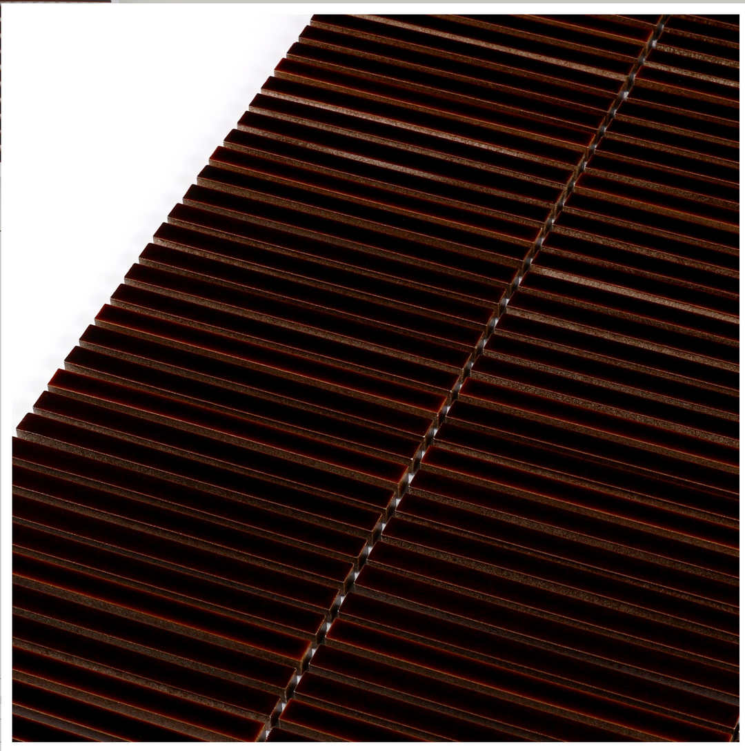Nagano Stix Deep Brown Finger Mosaic 307x293mm