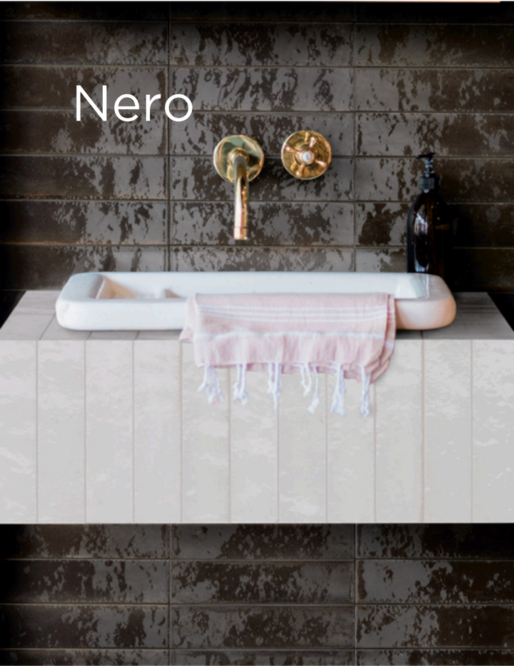 Look Nero Glazed Porcelain Tiles